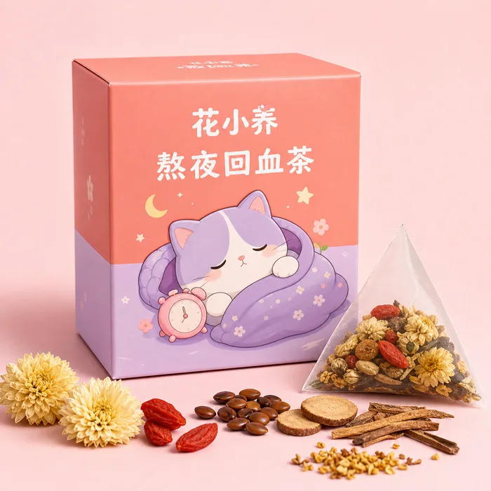 熬夜回血茶产品包装